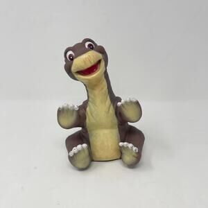Vintage 1988 The Land‎ Before Time Littlefoot Dinosaur Rubber Hand Puppet